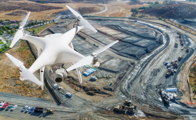 Thumbnail Survey Mapping Using Drone